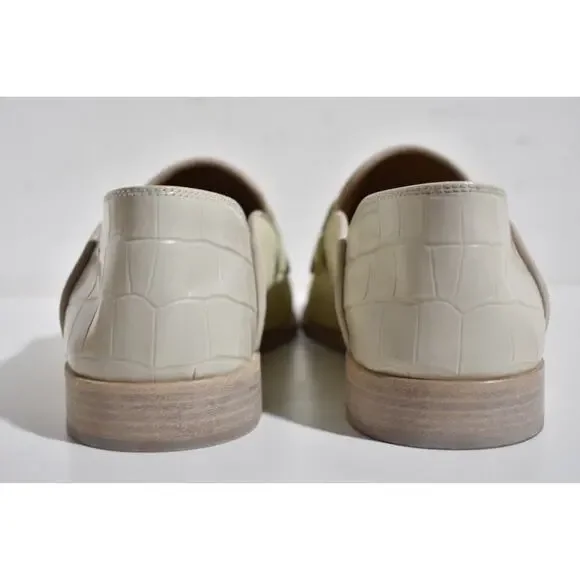 Christian Louboutin Penny No Back Flat Panna Cotta Beige Dress Loafer 43 10